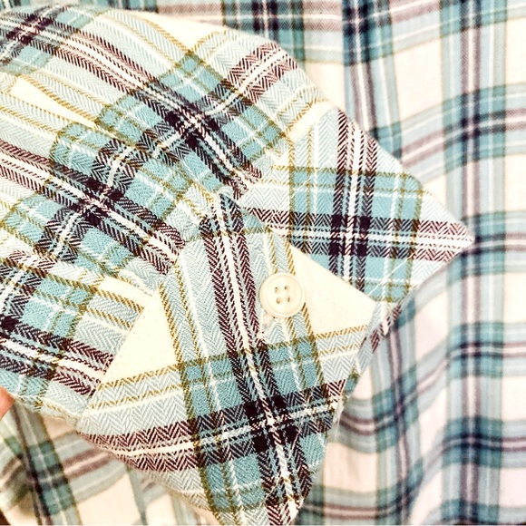 StitchFix Market & Spruce Jillianne Plaid Shirt SZ XL - Picture 4 of 8